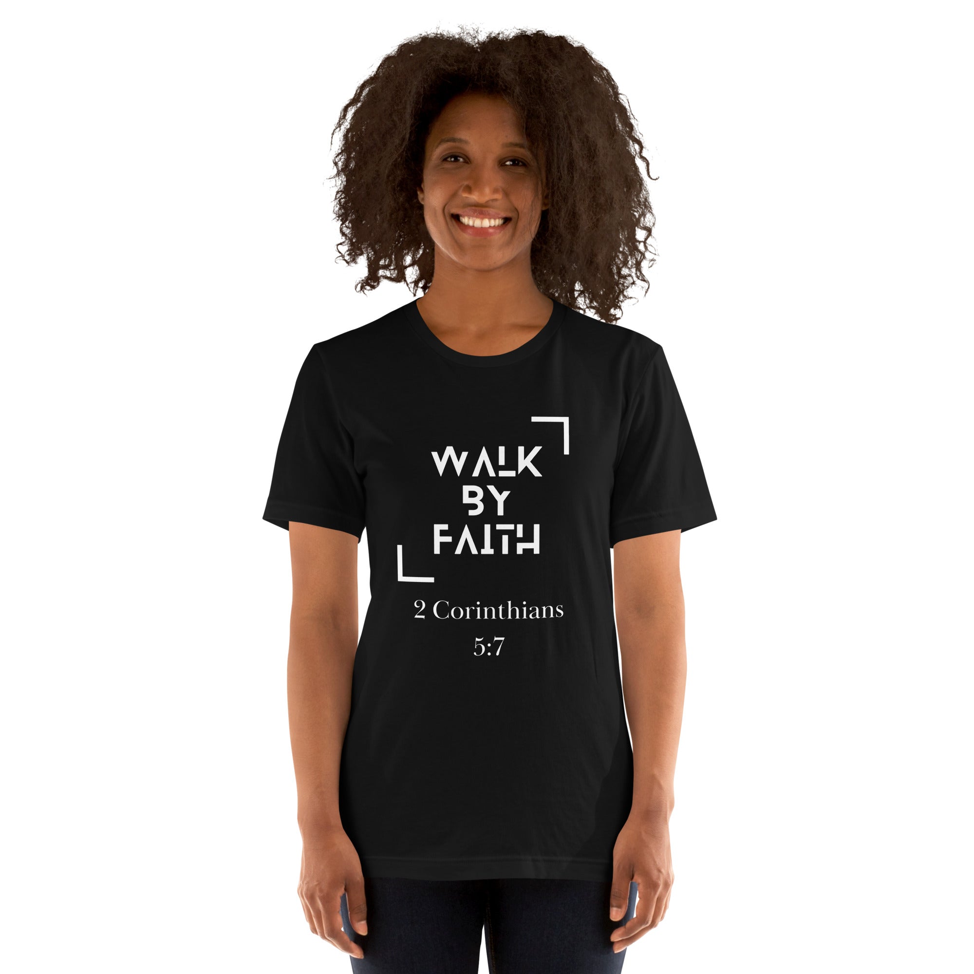 Unisex t-shirt Walk By Faith