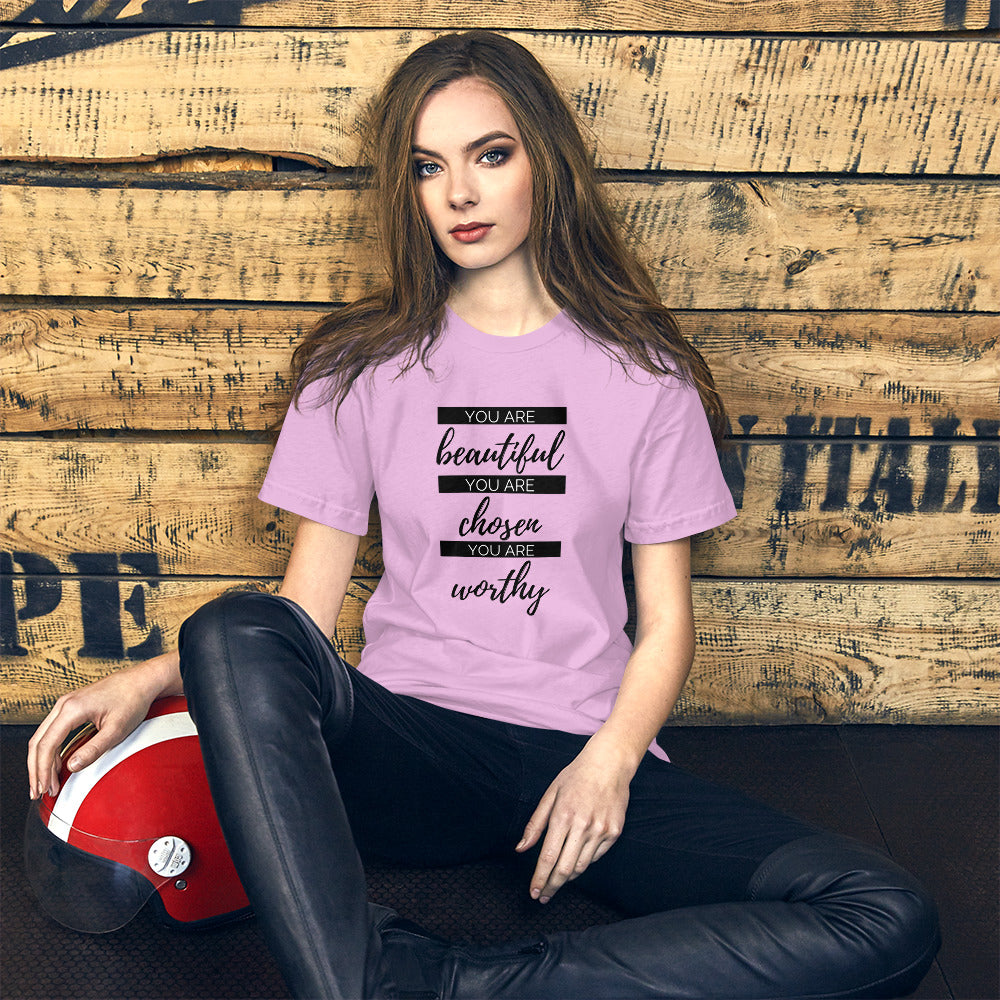 Unisex short sleeve T shirt You Are