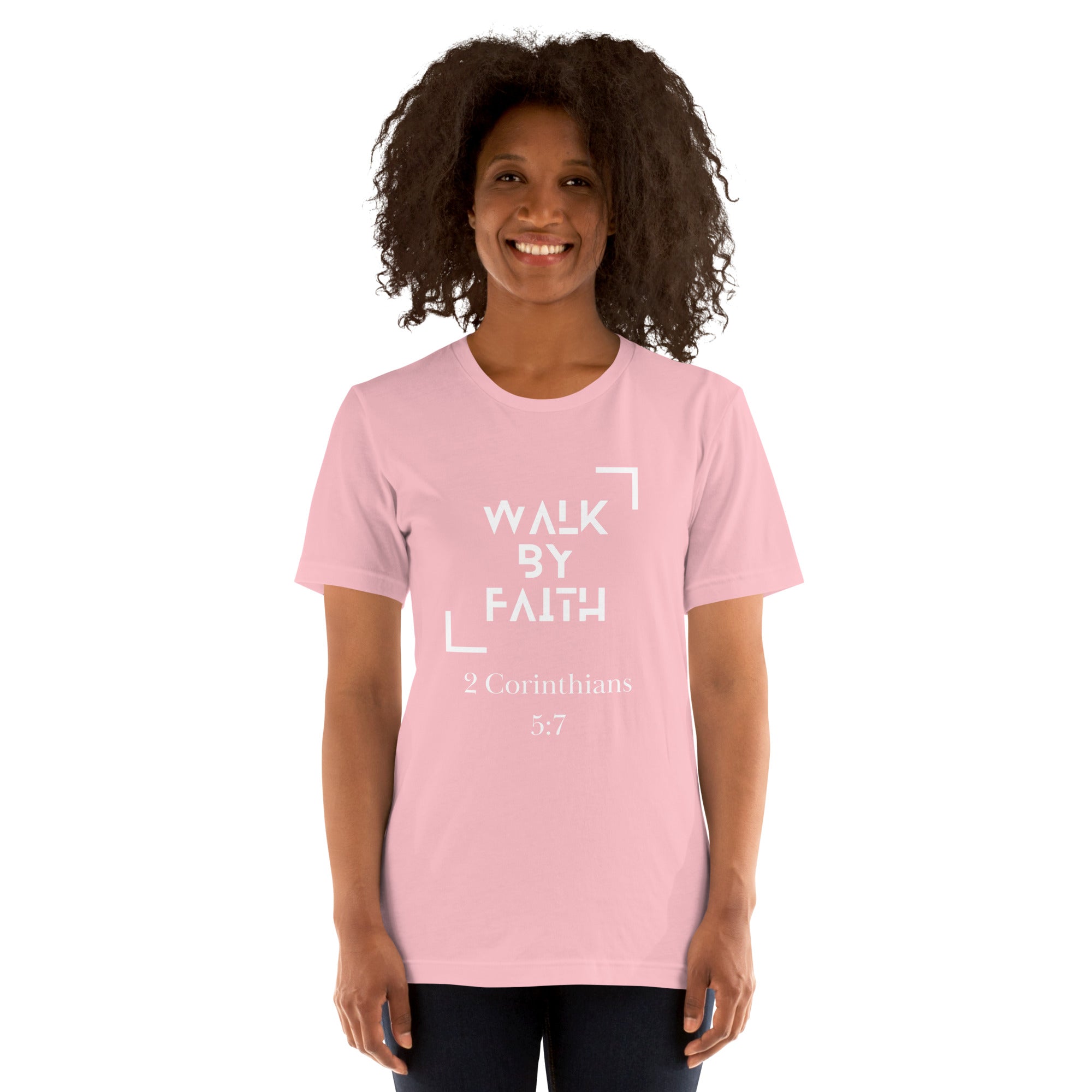Unisex t-shirt Walk By Faith
