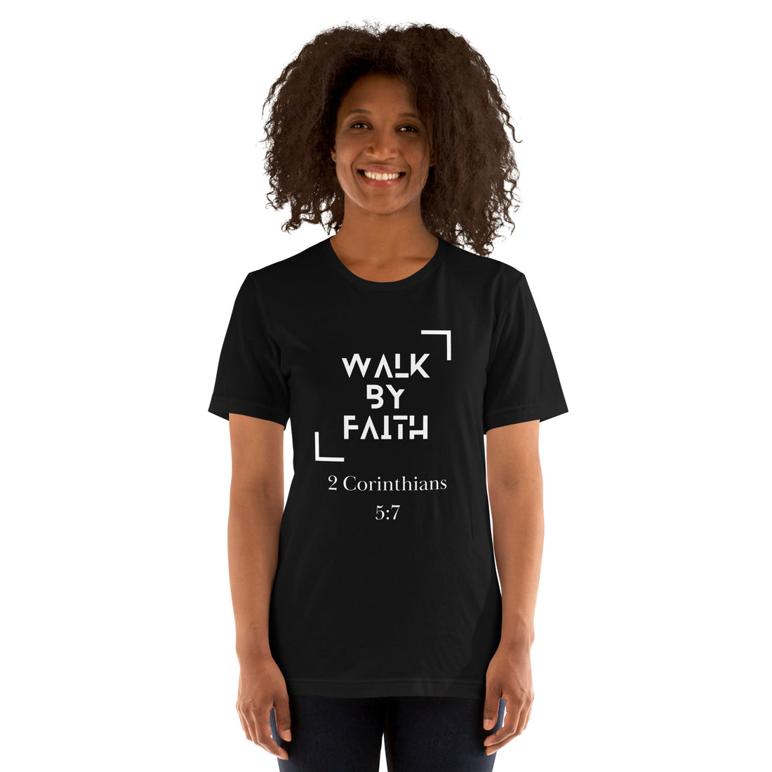 Unisex t-shirt Walk By Faith