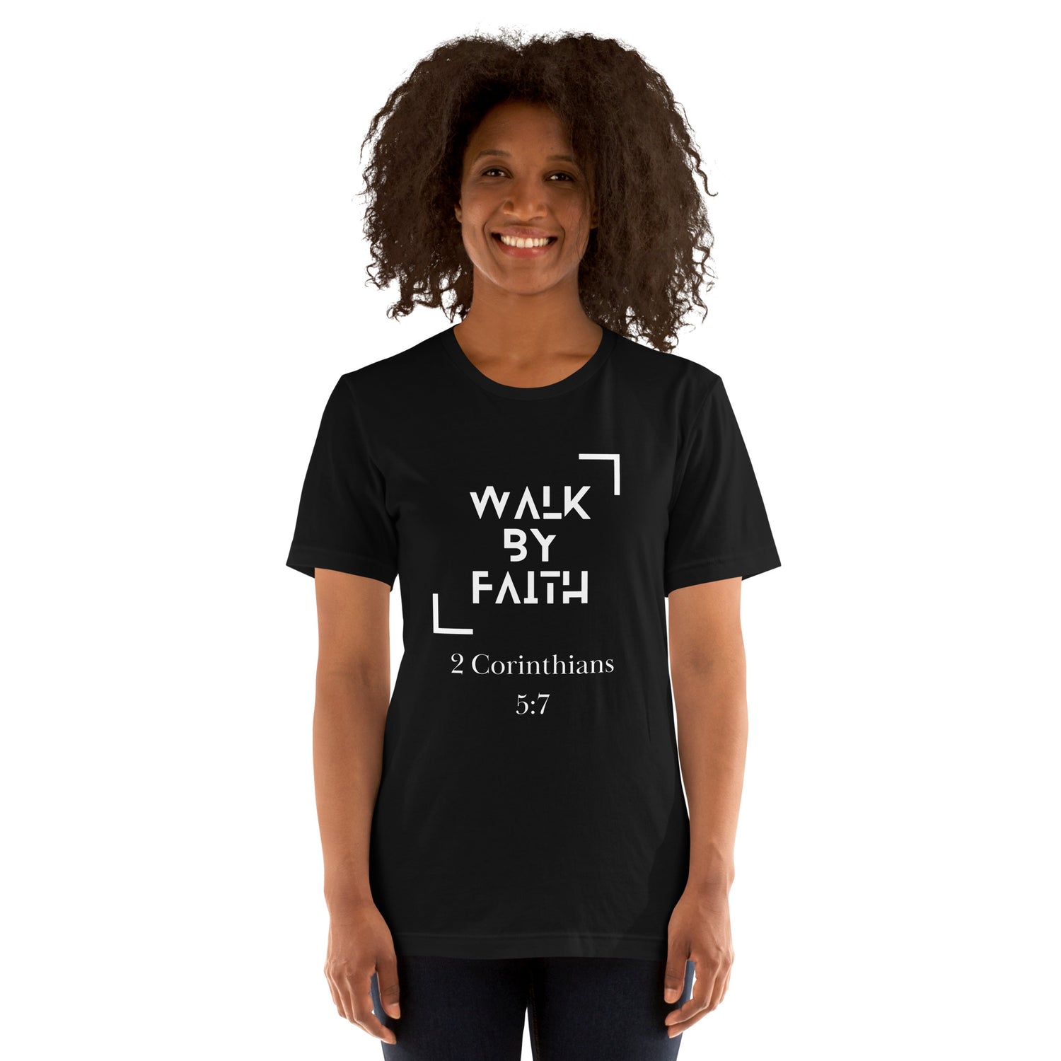 Unisex t-shirt Walk By Faith
