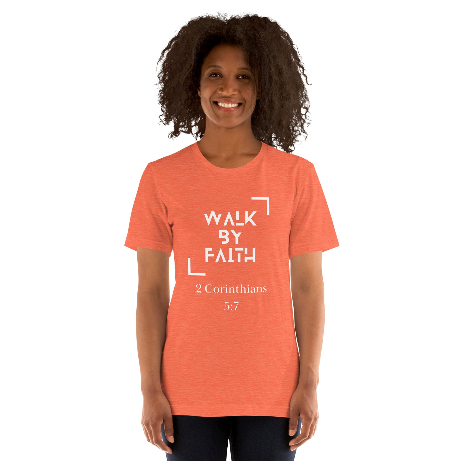 Unisex t-shirt Walk By Faith