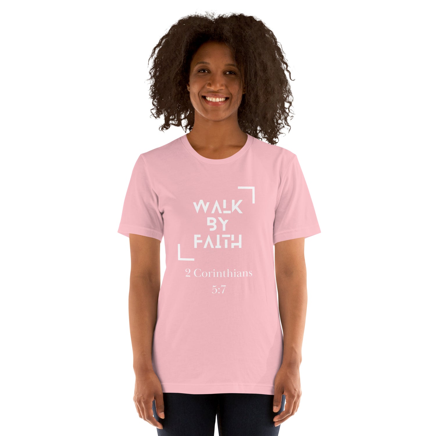Unisex t-shirt Walk By Faith